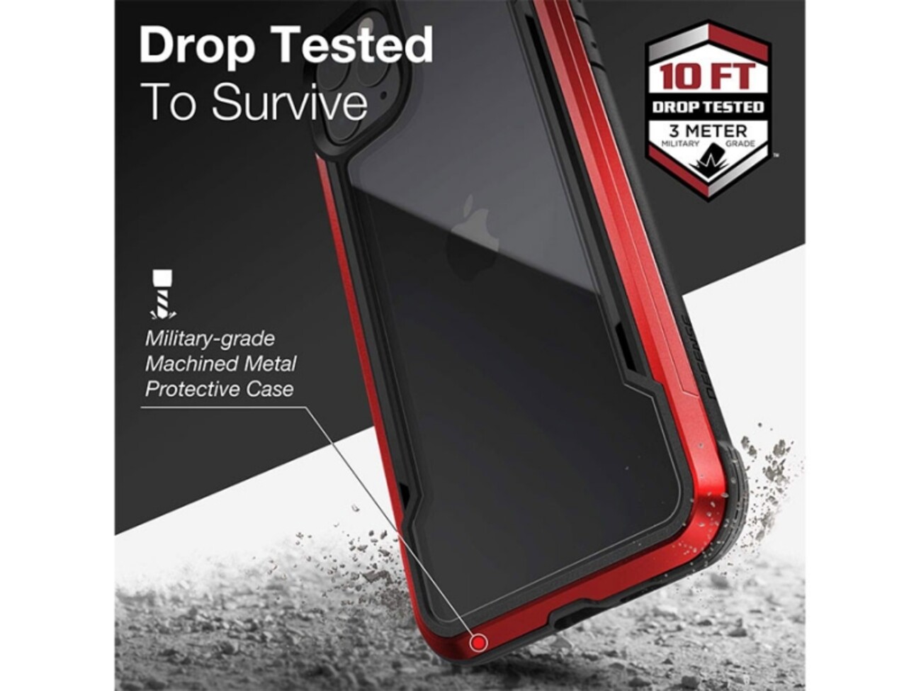 قاب ایکس دوریا آیفون X-Doria Defense Shield Case iPhone 11 Pro