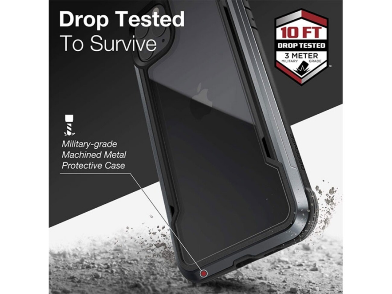 قاب ایکس دوریا آیفون X-Doria Defense Shield Case iPhone 11 Pro