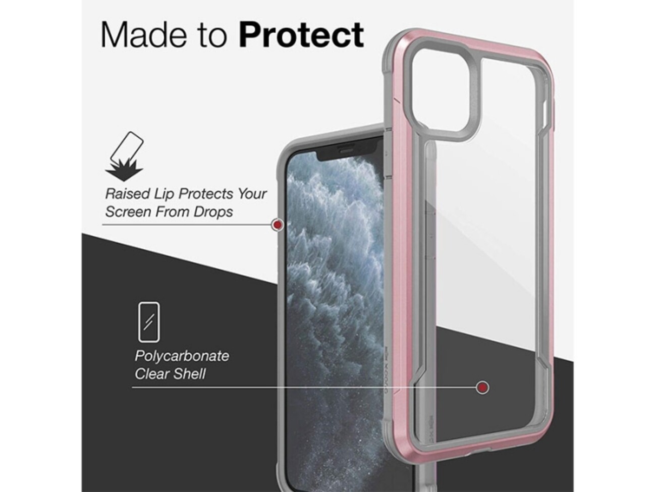 قاب ایکس دوریا آیفون X-Doria Defense Shield Case iPhone 11 Pro
