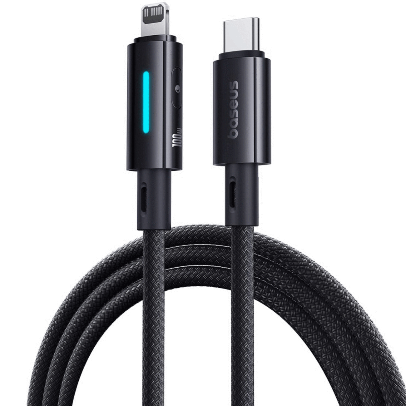 کابل تایپ سی به لایتنینگ 20 وات یک متری بیسوس CB000146