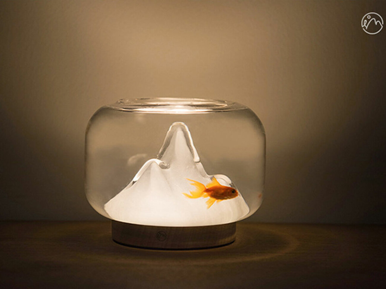 خرید چراغ خواب با طرح کوهستان رومیزی Warm Mountain Lamp Simple Night Light Small Warm Lamp Creative