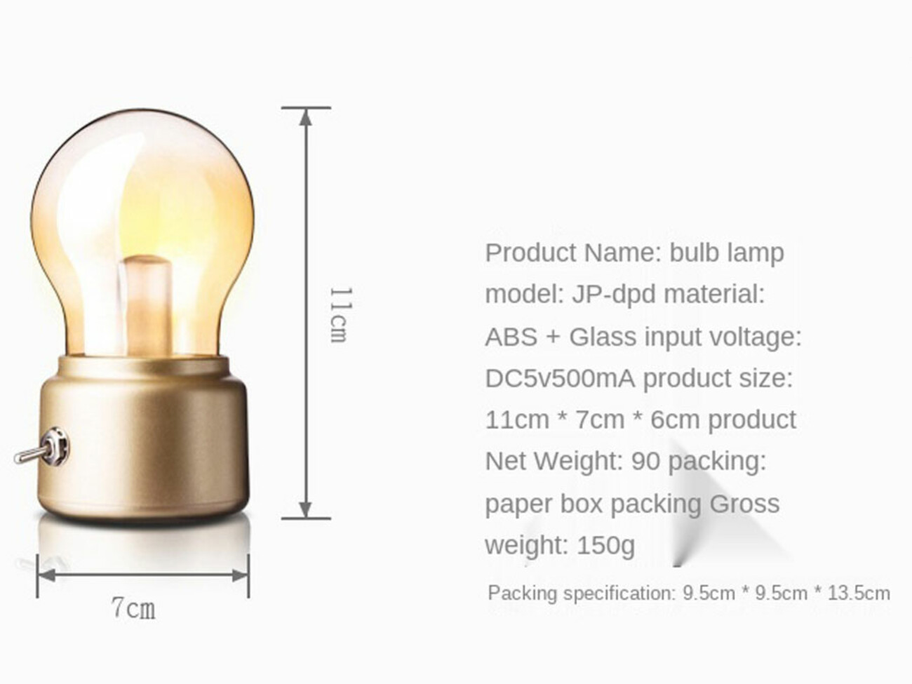 لامپ light bulb night light table lamp