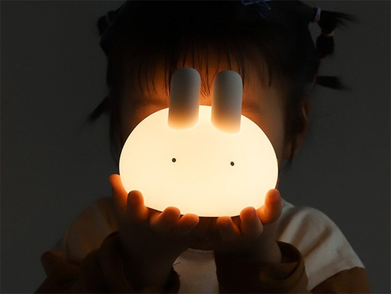 خرید چراغ خواب فانتزی رومیزی قابل شارژ OSC BUNNY NIGHT LAMP H-L-26