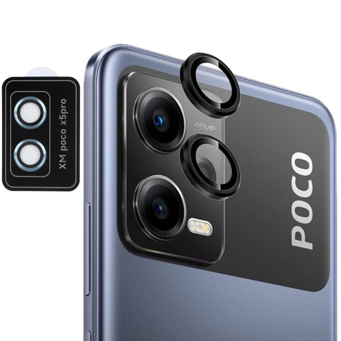 گلس لنز دوربین شیائومی پوکو X5 پرو