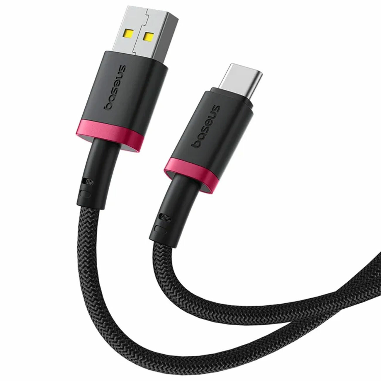 اتصال USB-A به USB-C در کابل Baseus Dura