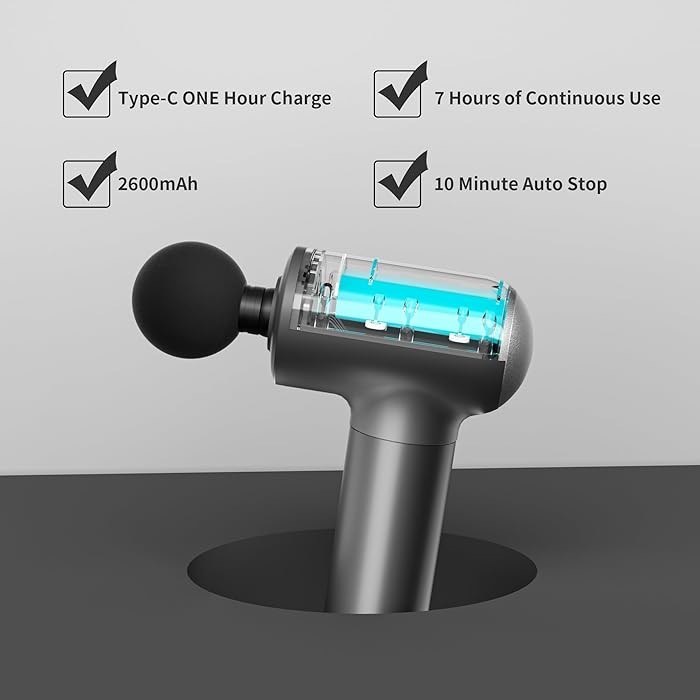 ماساژور تفنگی بوستر Mini V3 (گرمایشی)