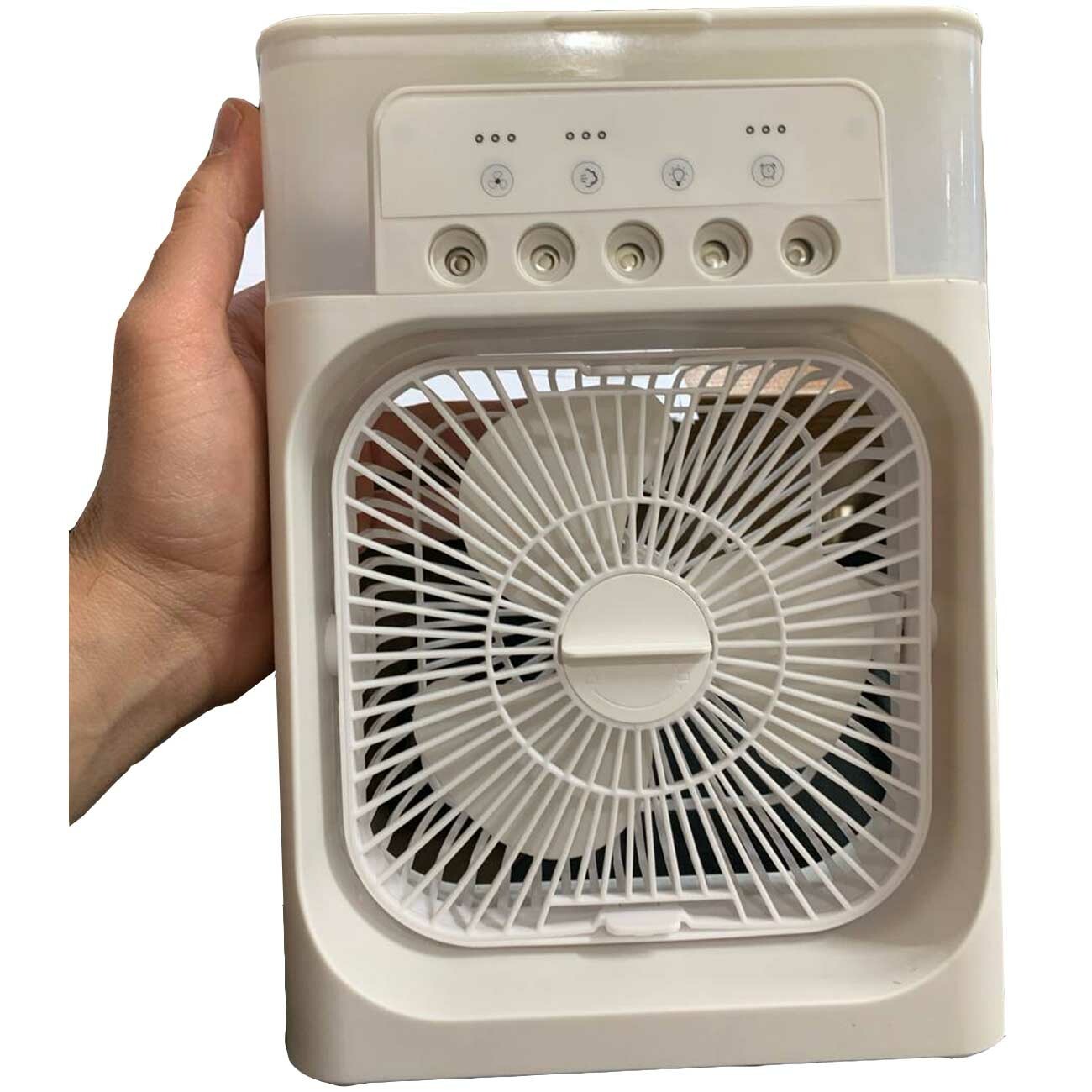 پنکه رومیزی شارژی مه پاش Air Cooler Fan