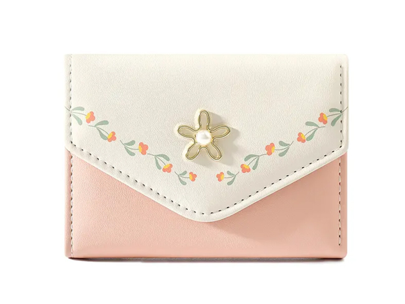 خرید کیف پول فانتزی کوچک دخترانه TAOMICMIC Y8324 short pu leather wallet