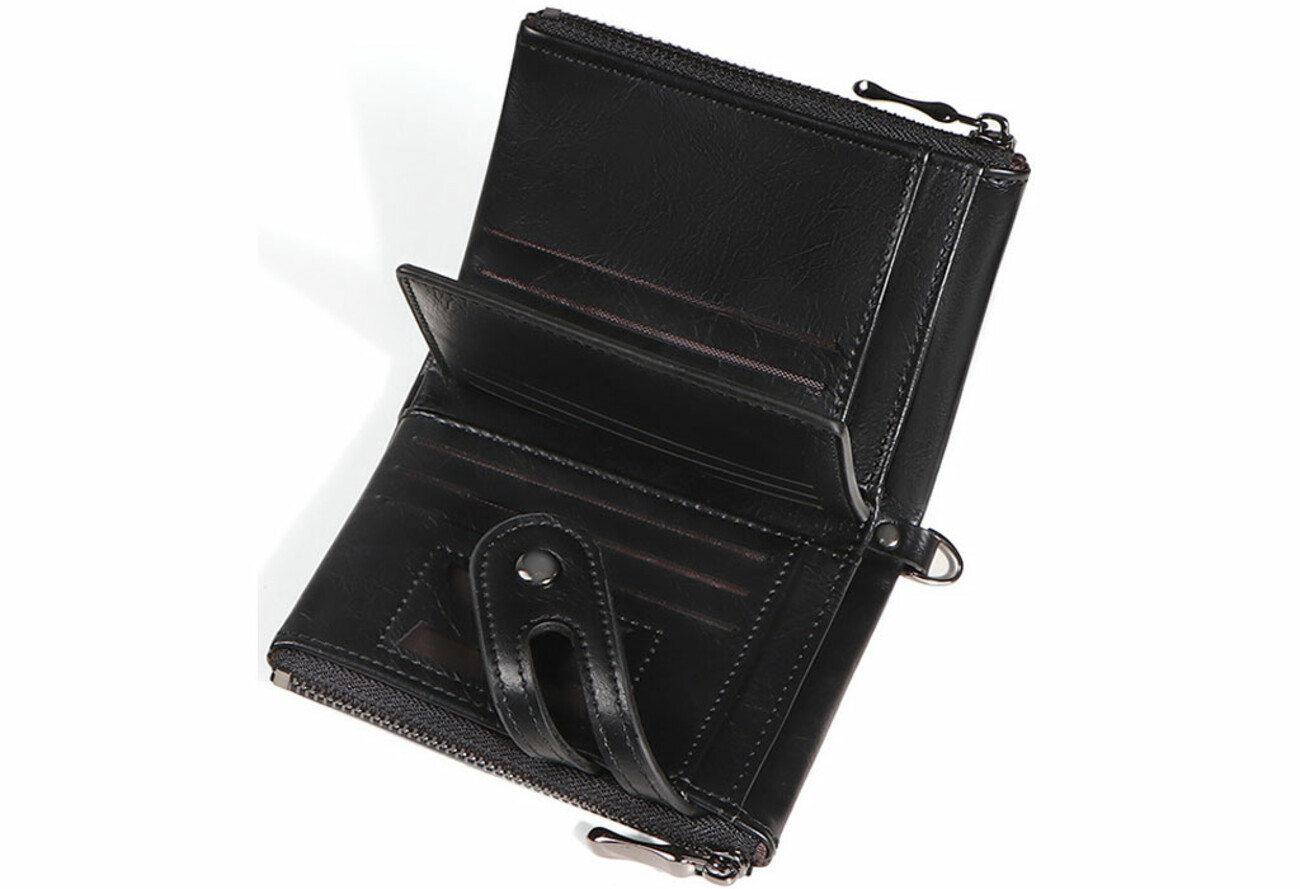 خرید کیف پول مردانه سانی ستی RFID anti-theft men's leather wallet S3021