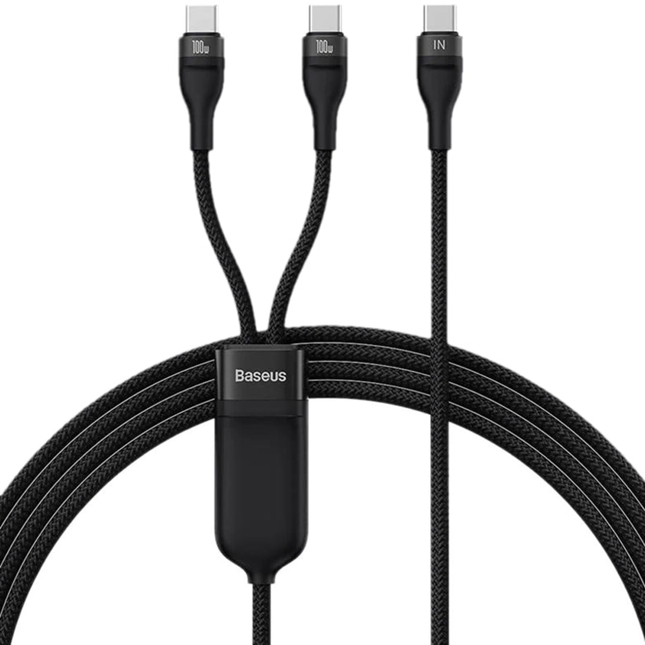 بهترین کابل چند سر 100 وات تایپ سی بیسوس