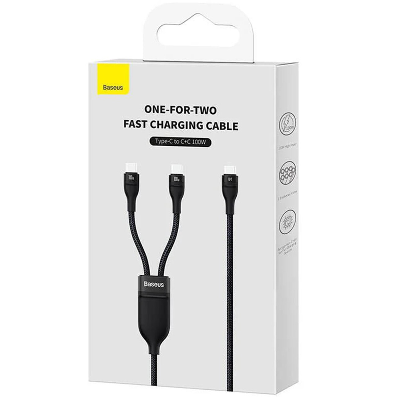 بهترین کابل چند سر 100 وات 1.5 متری بیسوس