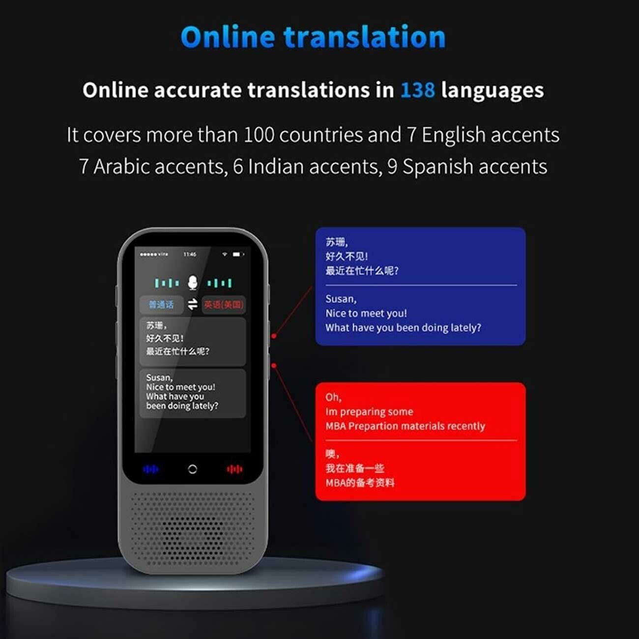 مترجم صوتی هوشمند جیبی