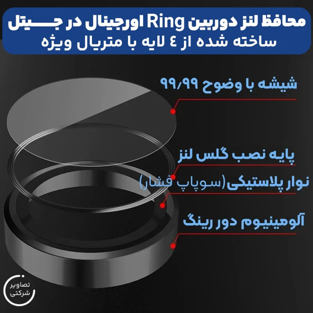 فروش محافظ لنز پوکو ایکس 6 پرو