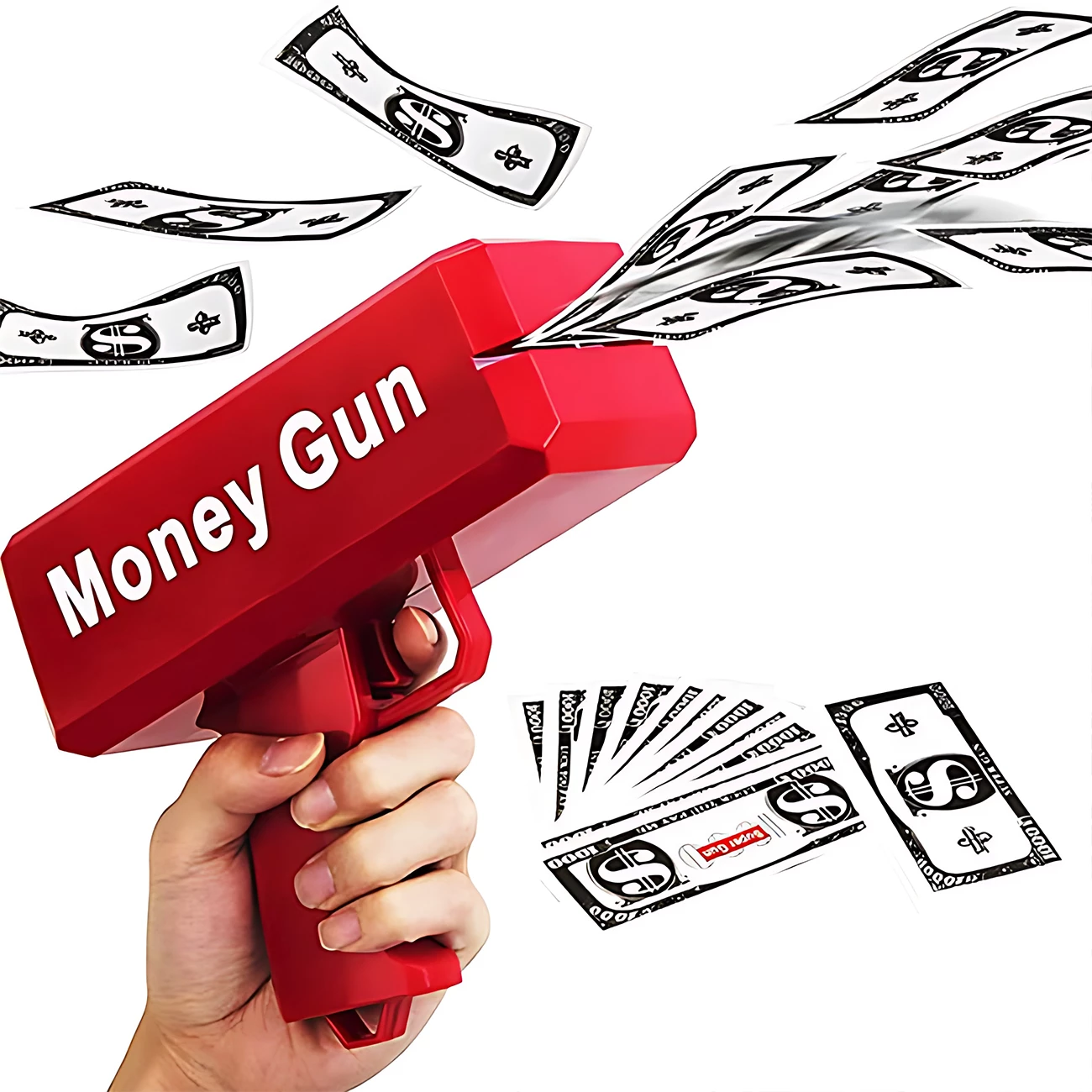 اسباب‌بازی تفنگ پول‌پاش Super Money Gun