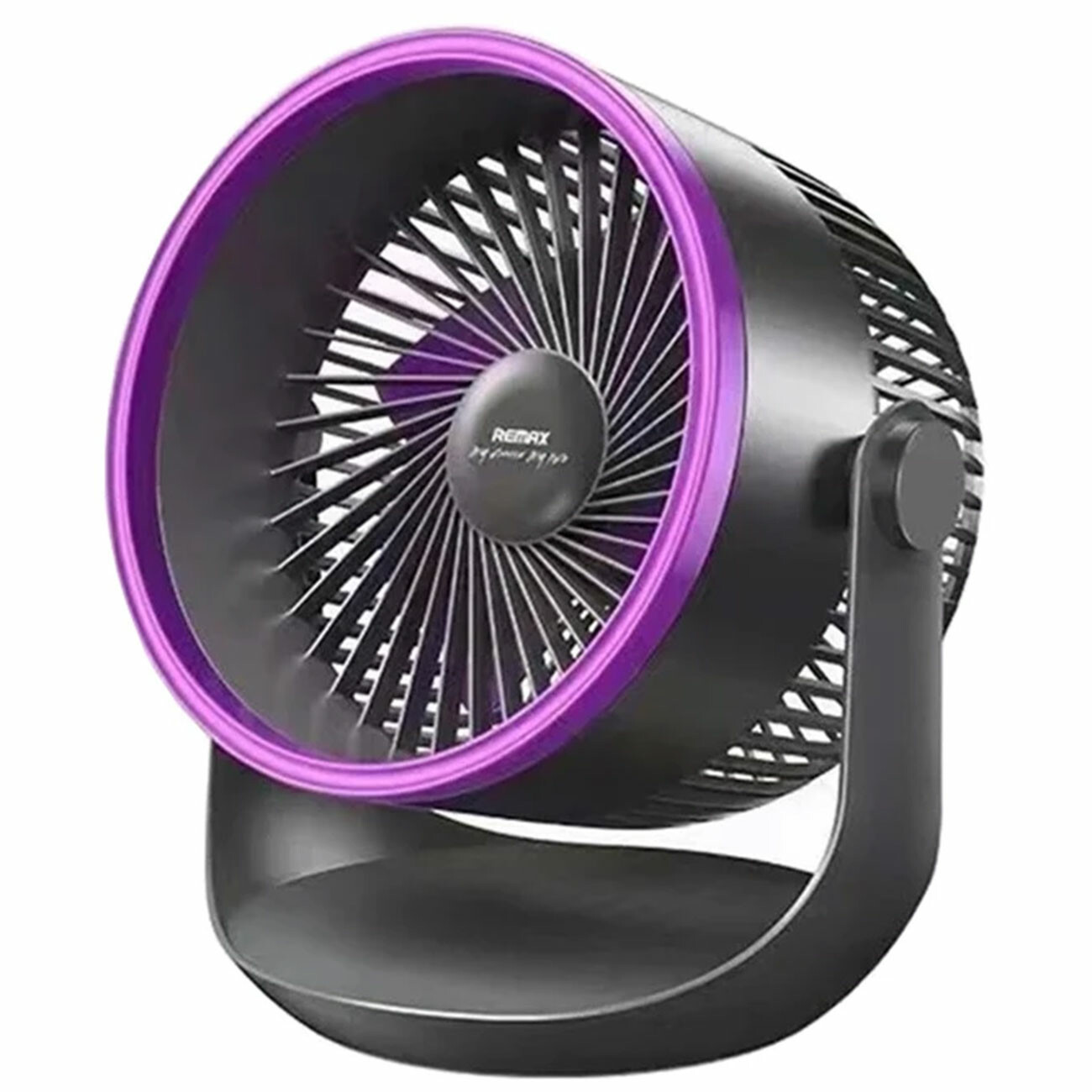 پنکه شارژی رومیزی و دیواری ریمکس F27