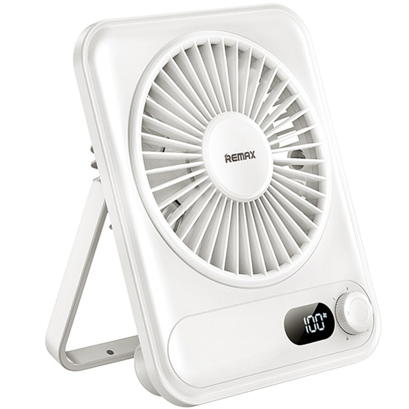 پنکه شارژی رومیزی فوق باریک ریمکس RS-ZF03