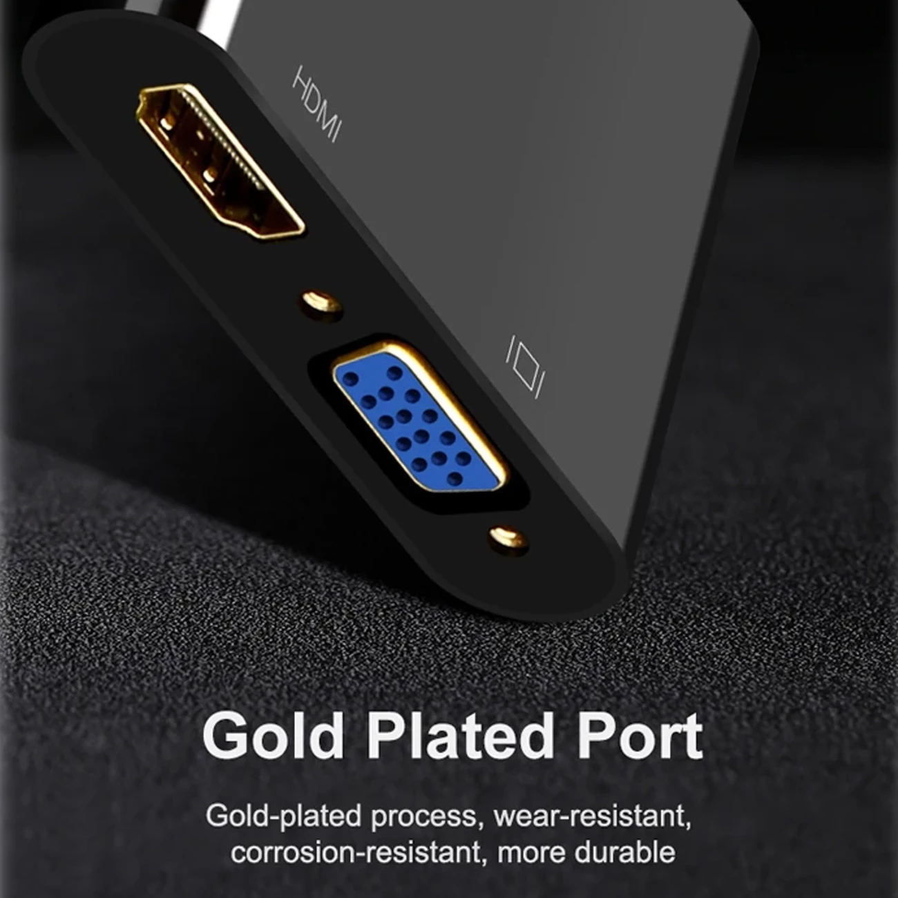 مبدل HDMI به VGA با خروجی صدا