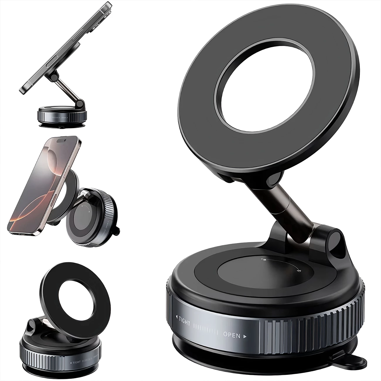 هولدر موبایل مکشی مگنتی تاشو با چرخش 360 درجه چندکاره گوجی G3