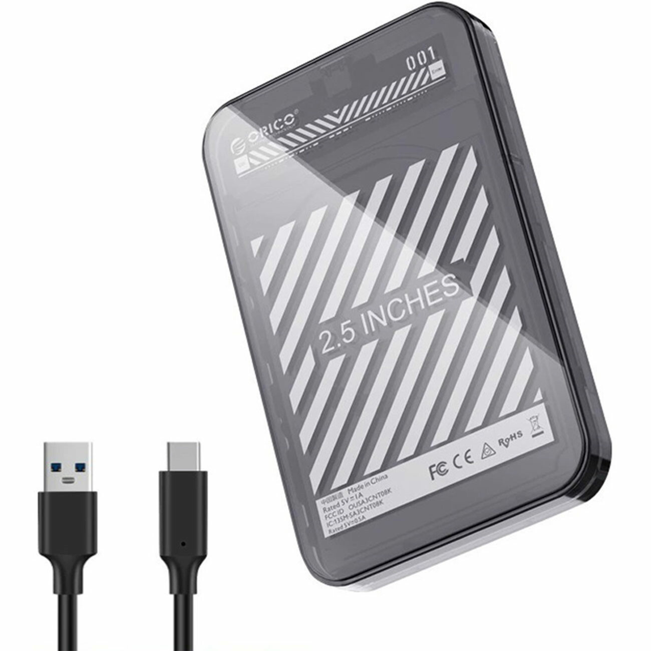 باکس هارد اکسترنال  2.5 اینچی تایپ‌سی اوریکو 2599C3