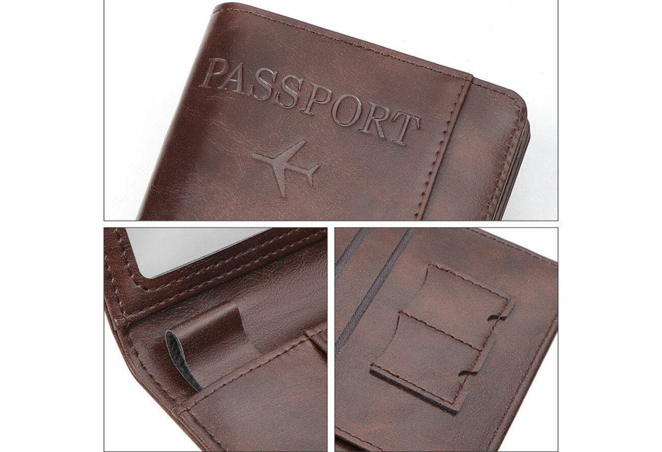 قیمت کیف پاسپورت و کارت کش دار Sunicety anti-theft passport wallet S3121