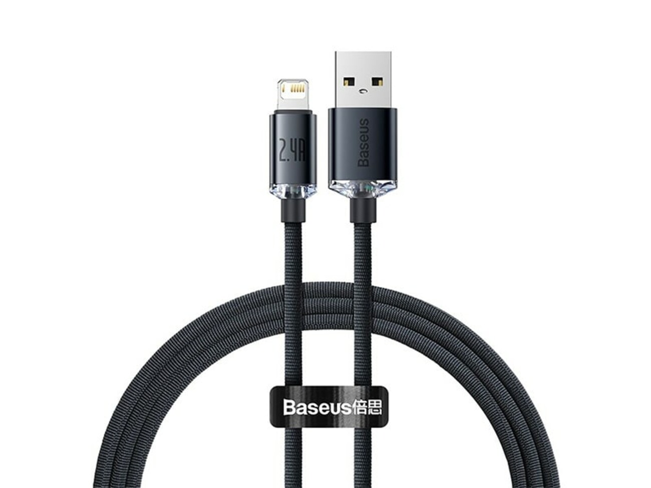 کابل لایتنینگ 1.2 متری بیسوس Baseus CAJY000001 Crystal Shine 1.2m Lightning Cable