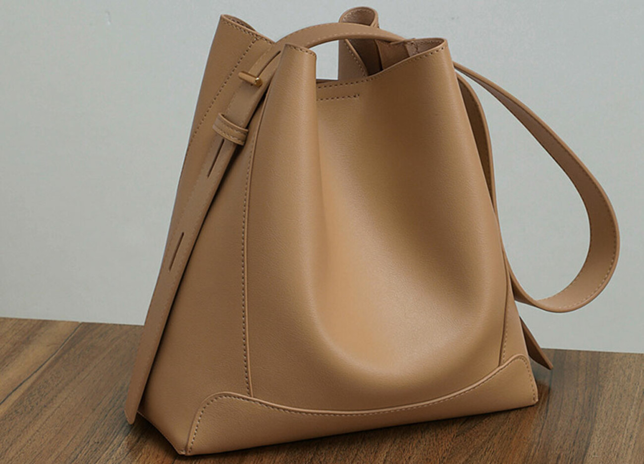 کیف دوشی زنانه با ظرفیت بزرگ new women's leather shoulder crossbody bag 5478