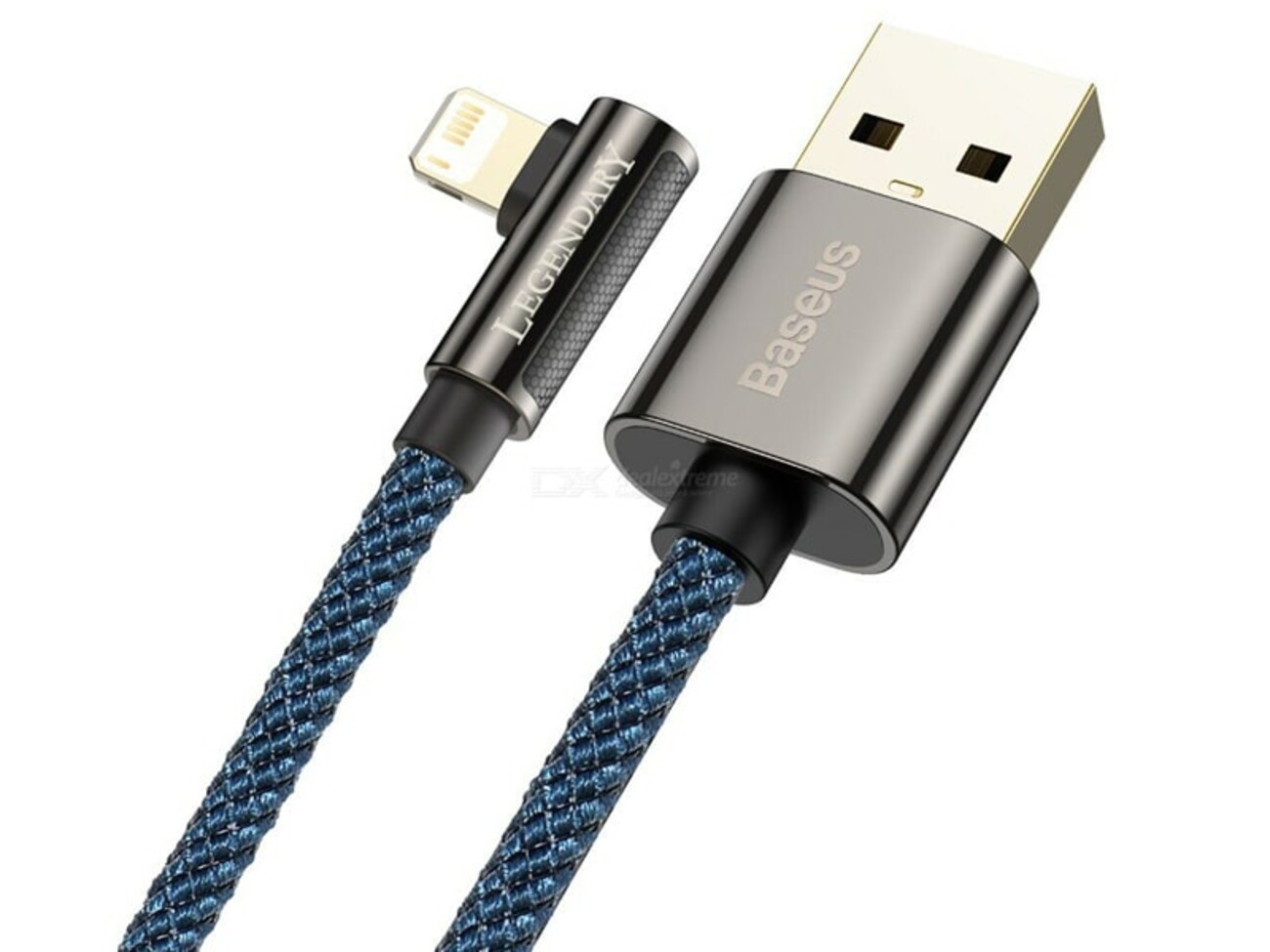 کابل لایتنینگ بیسوس Baseus Legend Series Elbow USB to iP  1m 2.4A CALCS-01