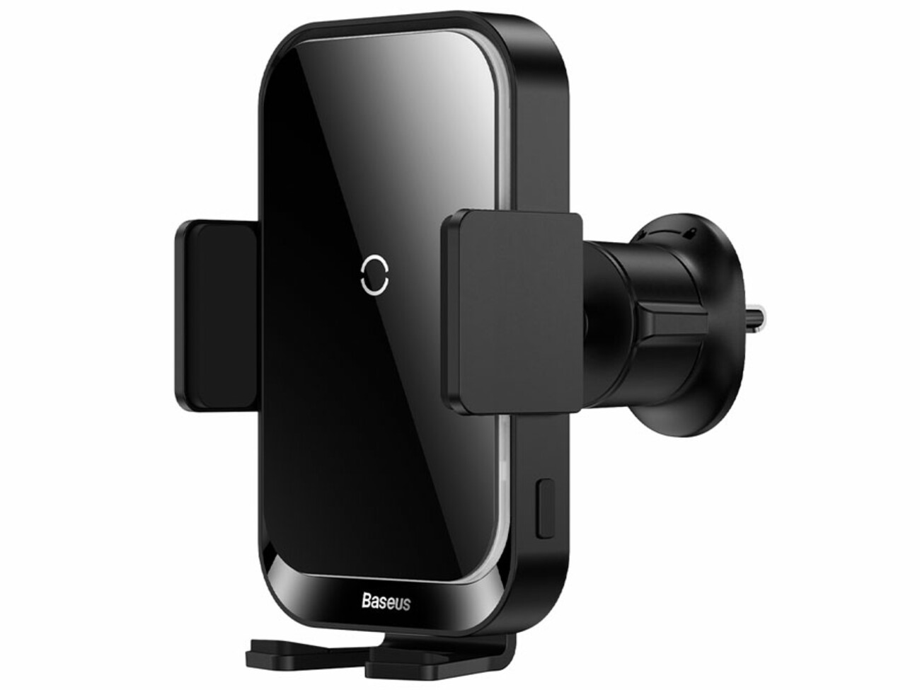 هولدر موبایل خودرو و شارژر وایرلس 15 وات بیسوس Baseus Halo Electric Wireless Charging Car Mount SUDD000001
