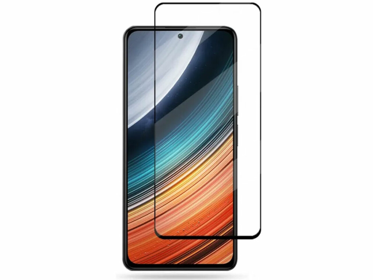 گلس شیائومی پوکو اف 4 تمام صفحه  glass screen protector xiaomi poco f4 5g
