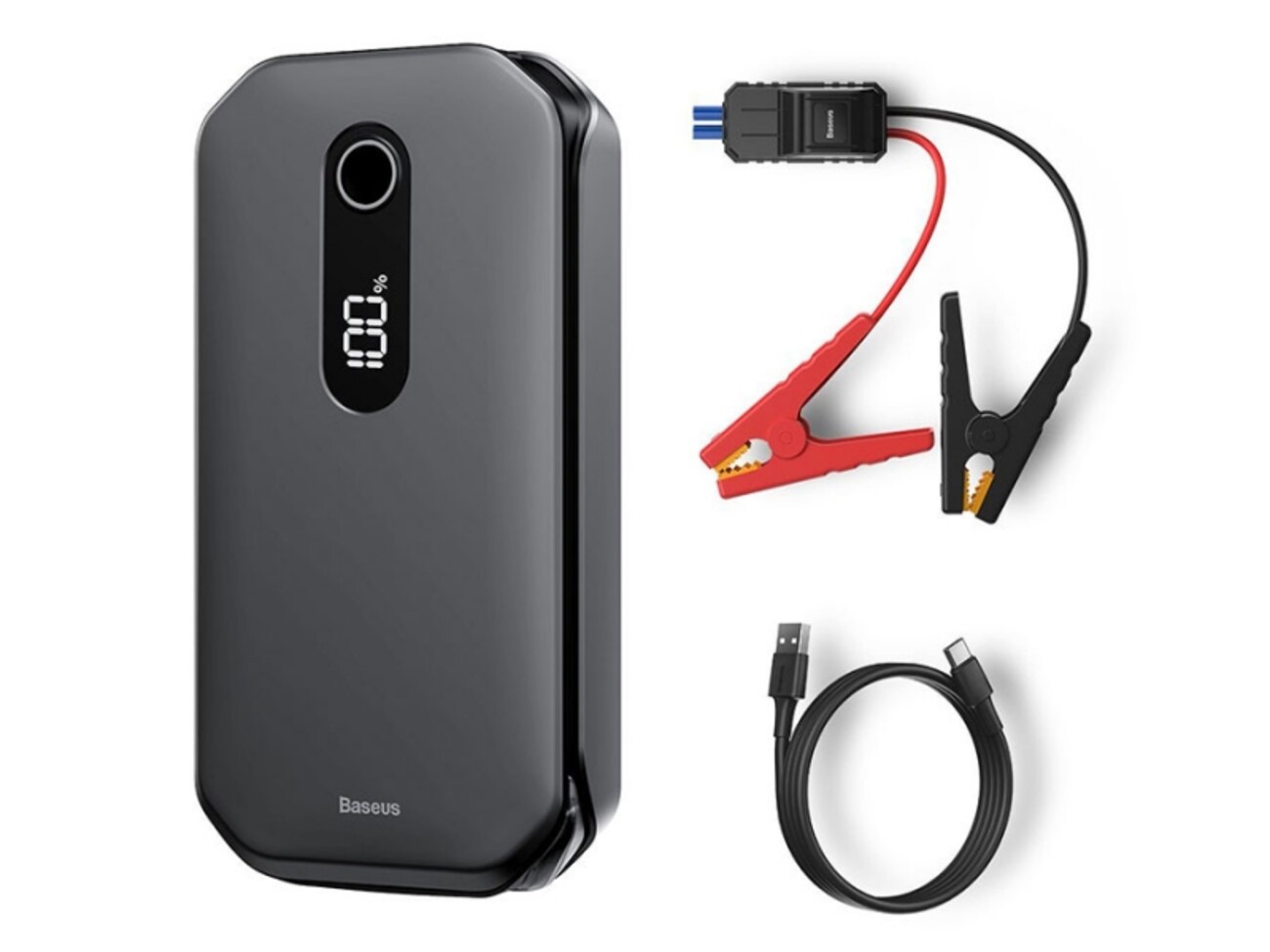 پاور بانک و جامپ استارتر خودرو بیسوس Baseus Super Energy Car Jump Starter