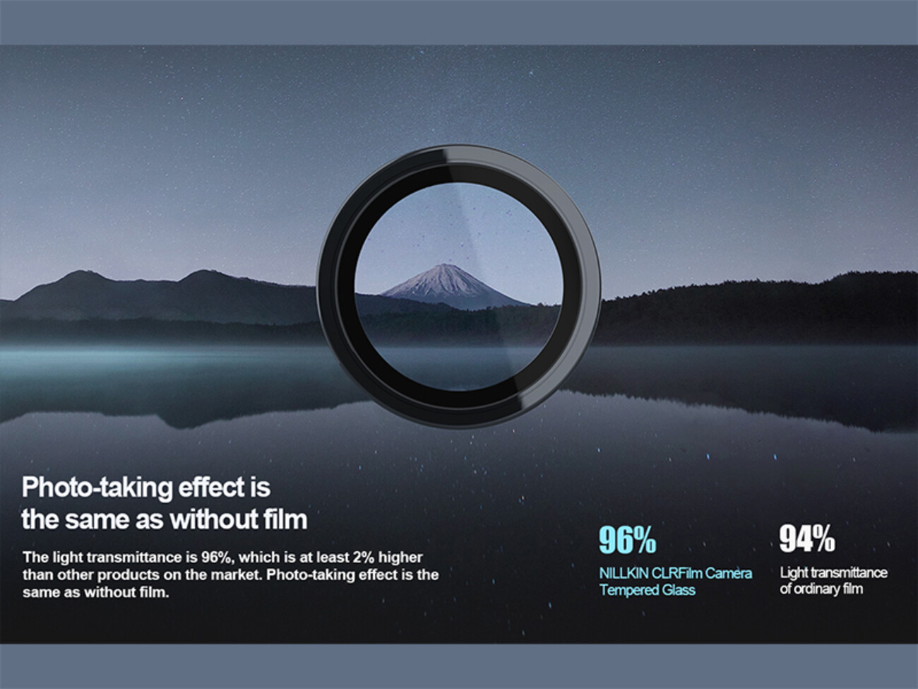 قیمت محافظ لنز زد فولد 5 سامسونگ نیلکین Nillkin Samsung Galaxy Z Fold 5 CLRFilm Camera Tempered Glass
