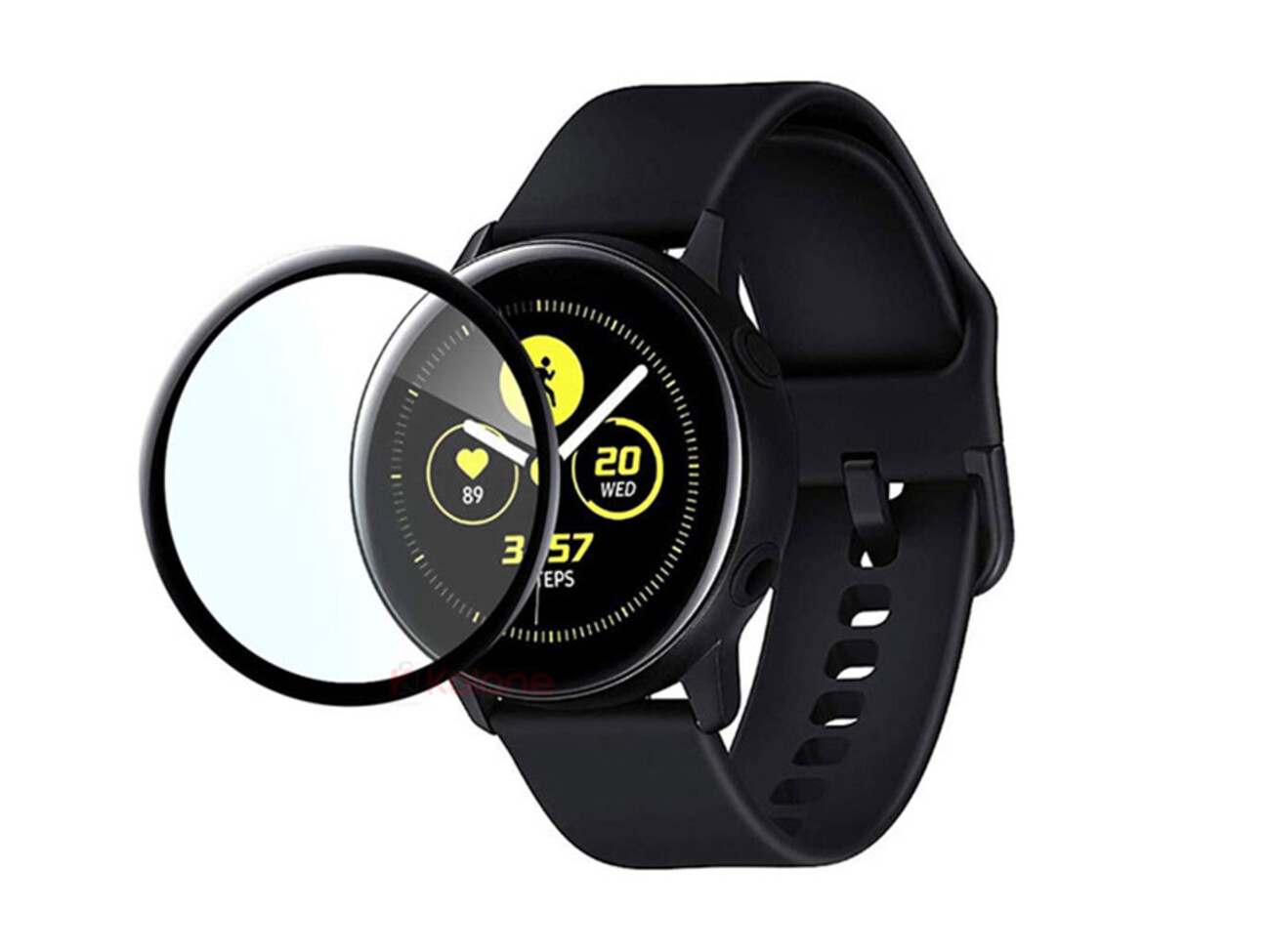 محافظ صفحه نمایش سرامیکی تمام صفحه اکتیو واچ Ceramic Protector Film Samsung Active Watch2 40mm