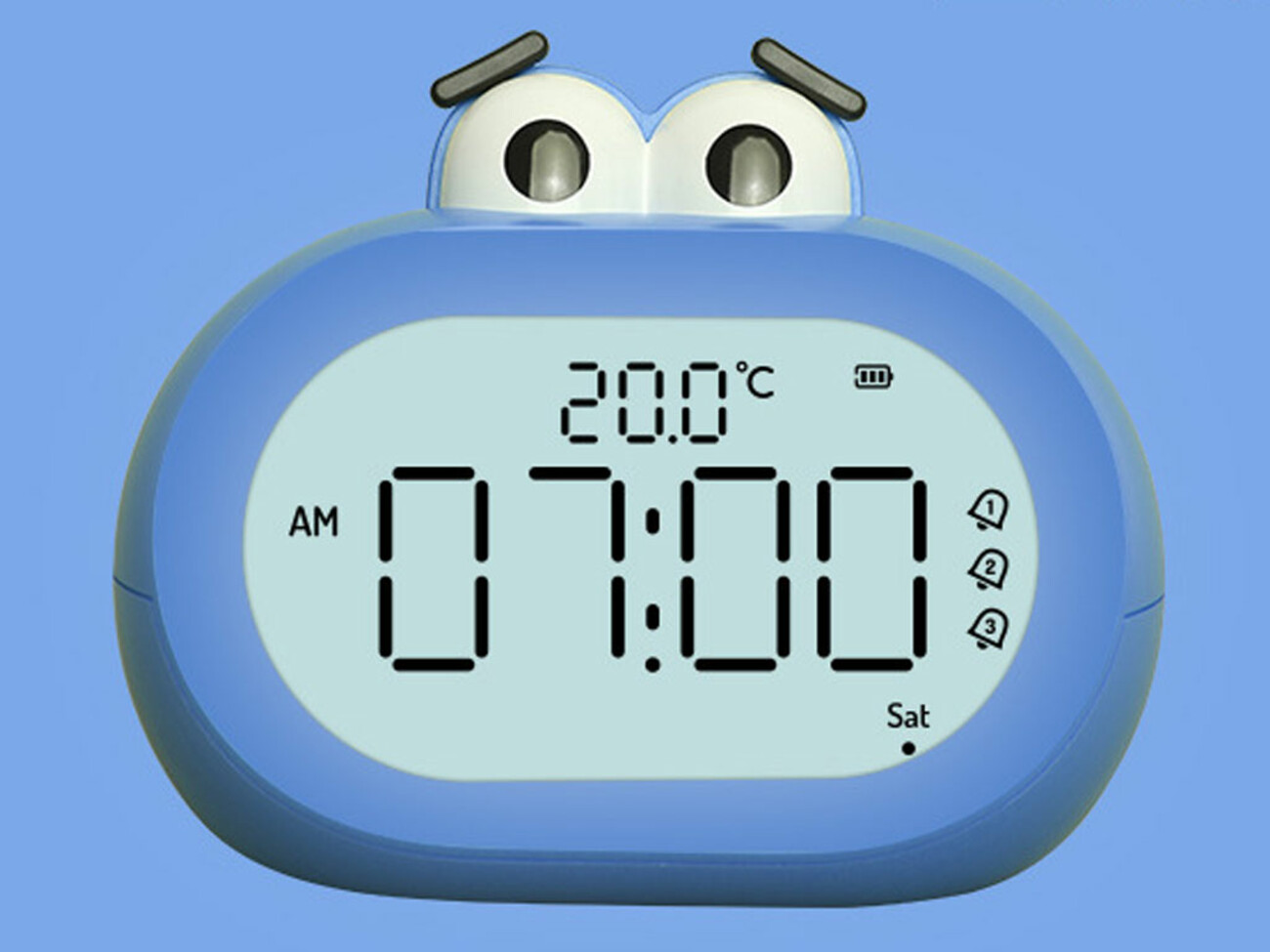 قیمت ساعت زنگ‌دار فانتزی رومیزی Alarm Clock Intelligent Multifunctional BD-AC-03