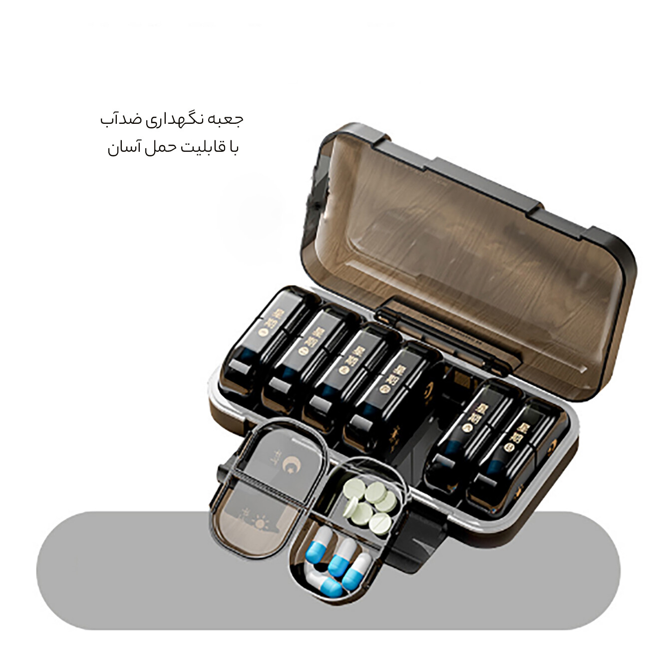 بهترینسازمان دهنده قرص مهرو موم شده  هفتگی 21 عددی و 28 عددی جوردن و جودی