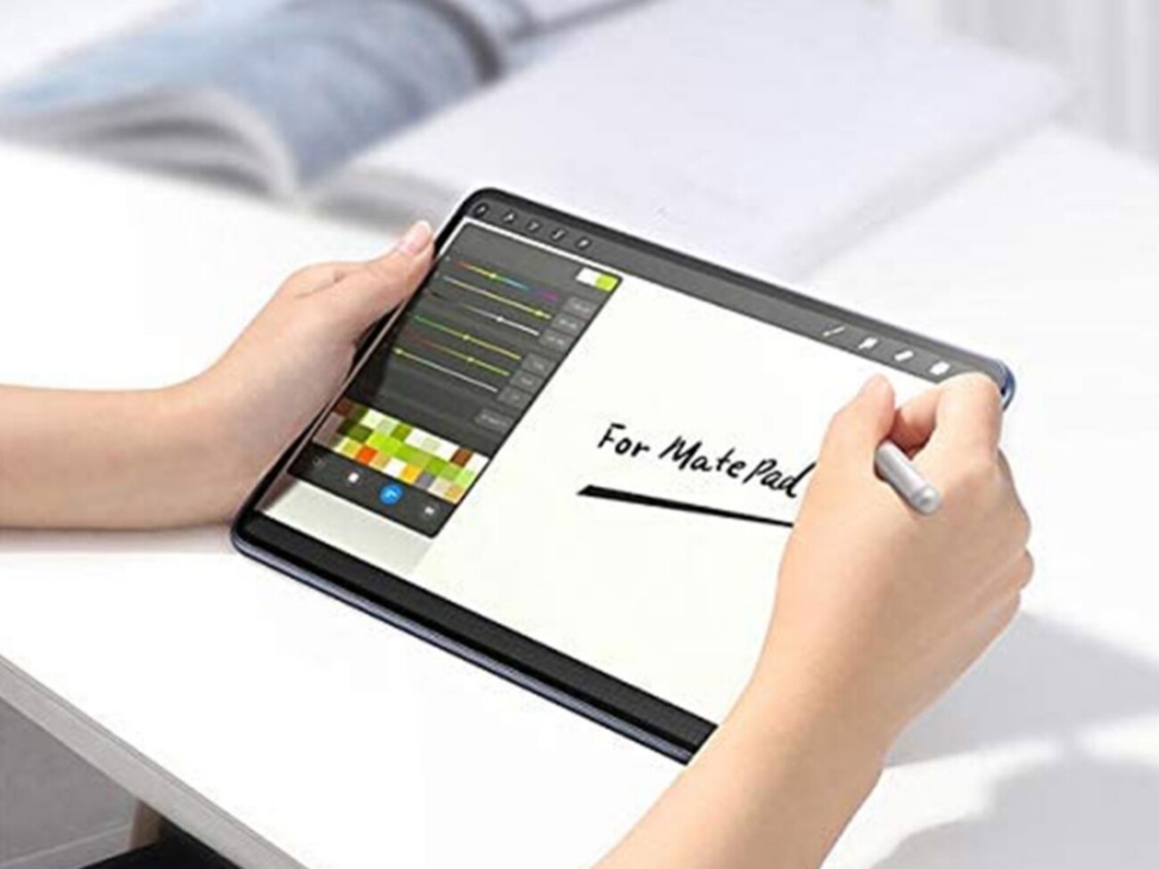 محافظ صفحه نمایش میت پد پرو بیسوس Baseus 0.15mm Paper-like film MatePad Pro 10.8 5G