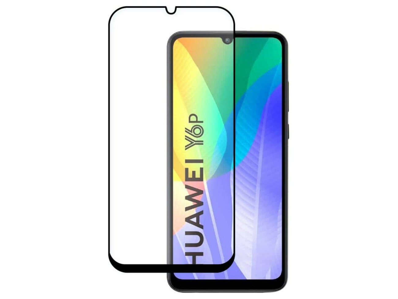 گلس و محافظ تمام صفحه Mletubl Full Glass For Huawei Y6P/ Honor 9X