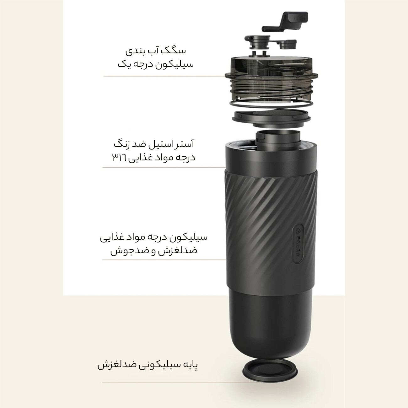 قیمت بطری آب 520 میلی‌لیتری
