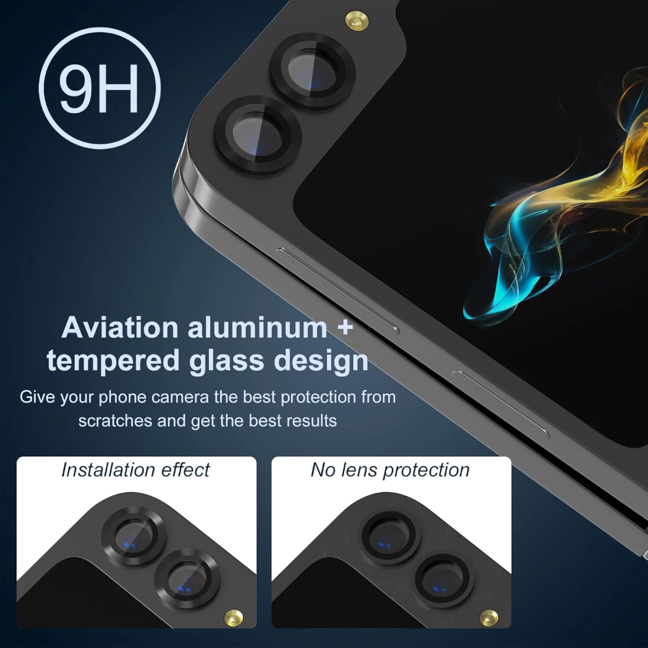 فروش گلس لنز دوربین سامسونگ گلکسی زد فیلپ فایو