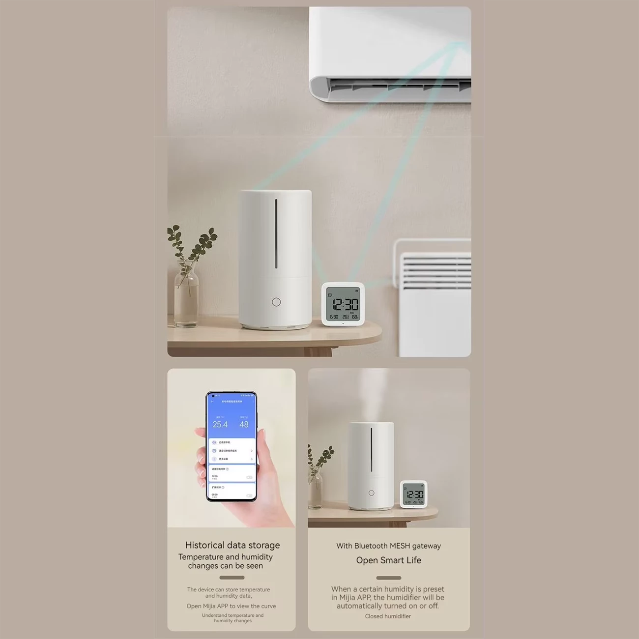 ساعت زنگ دار صوتی هوشمند شیائومی