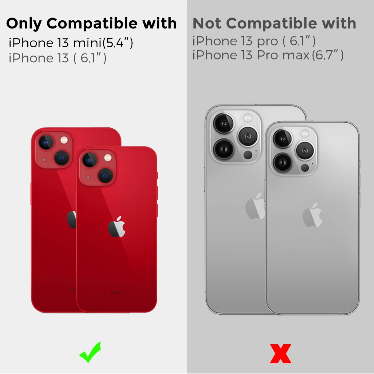 گلس فریم آلومینیومی لنز دوربین گوشی آیفون 13 و آیفون 13 مینی آها استایل