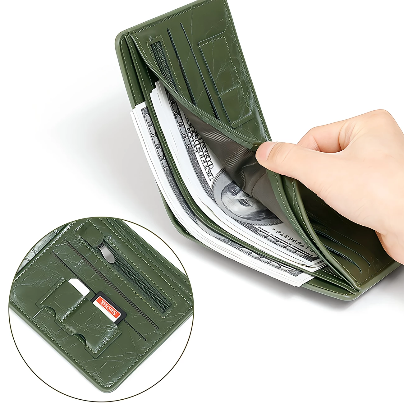 خرید کیف پول و جاکارتی مردانه تائومیک‌میک