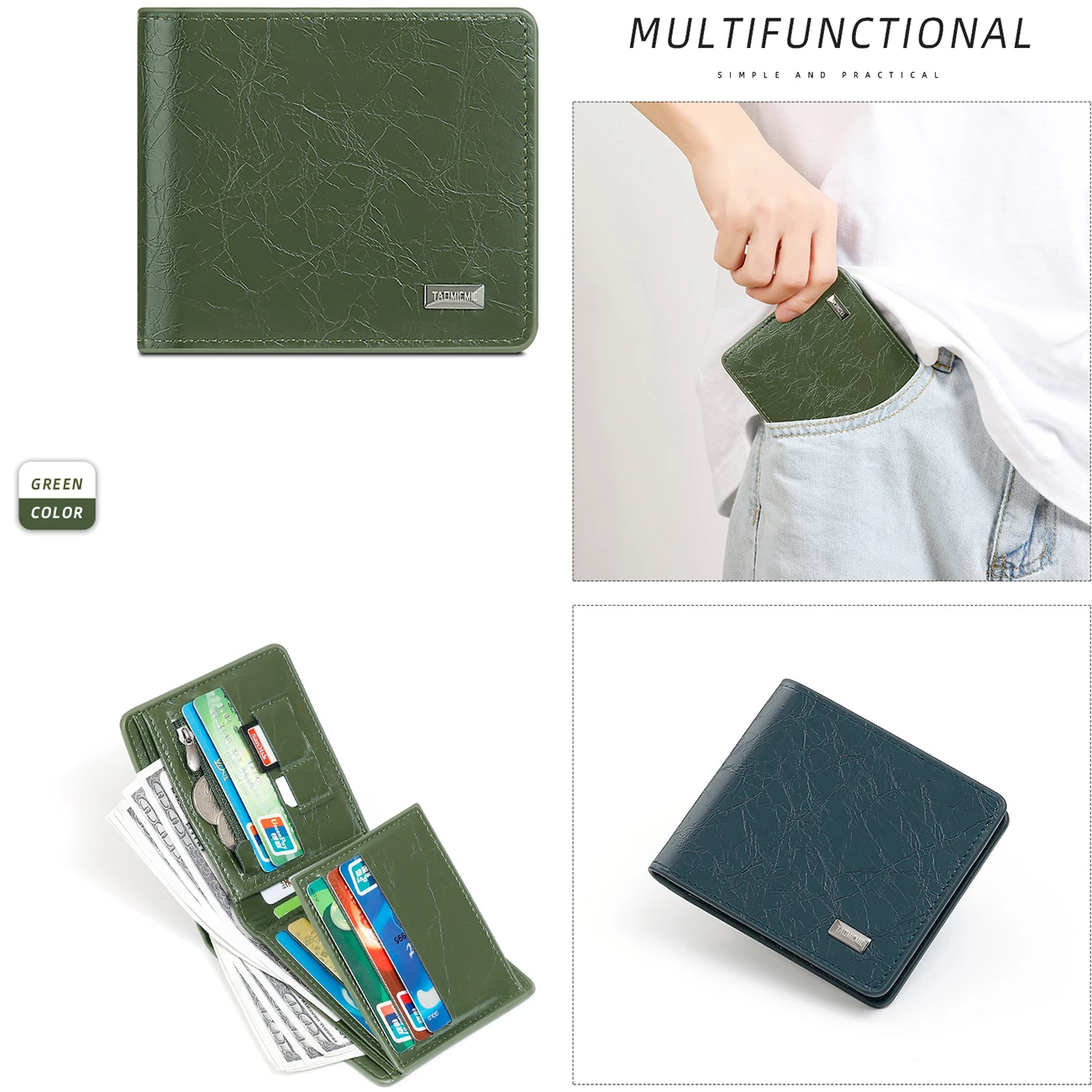 کیف پول و جاکارتی مردانه تائومیک‌میک