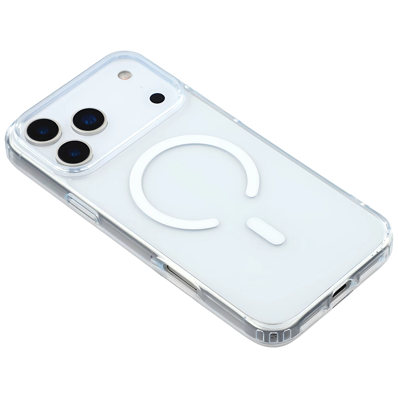 کیفیت قاب شفاف مگ‌سیف آیفون 17 پرومکس موتورال