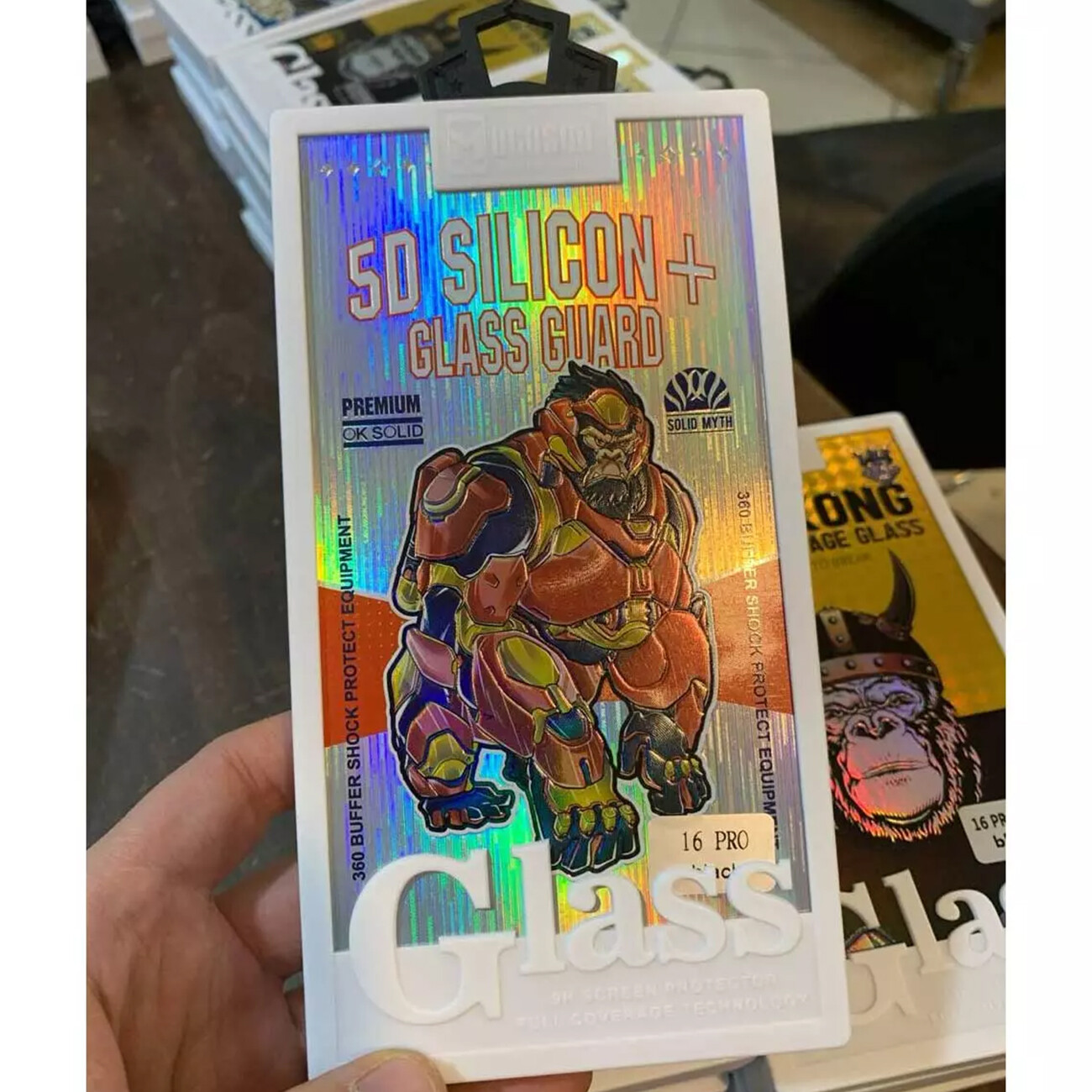 Mocoson 5D Silicon Plus iphone 16 Pro