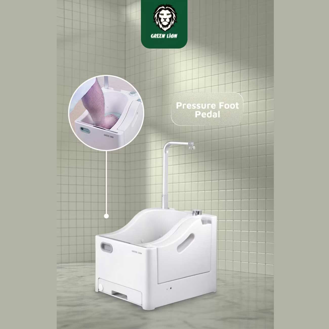 دستگاه وضوی قابل حمل شارژی گرینلاین