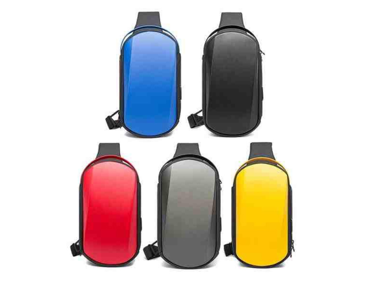 خرید کوله تک بند ضد آب یو اس بی دار بنج BANGE BG-7256 Men Chest Bag Waterproof