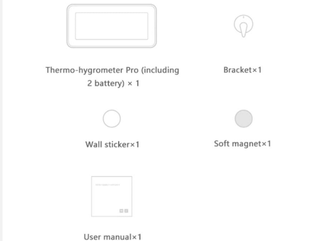 ساعت و دماسنج و رطوبت سنج هوشمند شیائومی Xiaomi MIJIA Temperature Humidity Meter