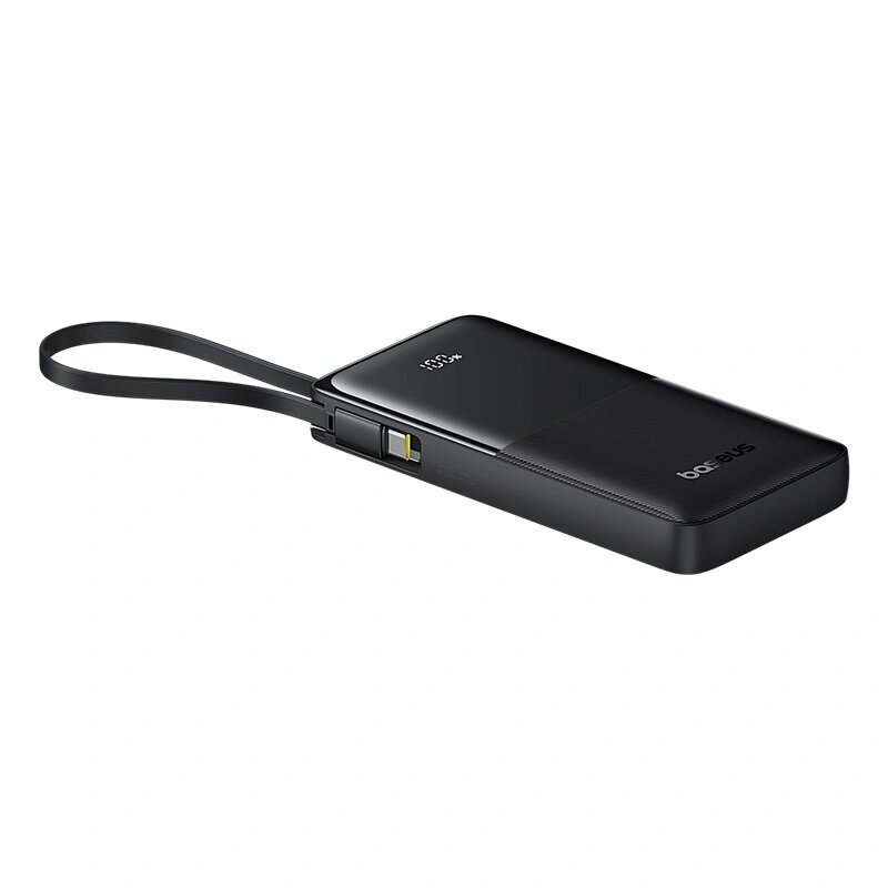 پاوربانک 20وات 10000 با کابل بیسوس Baseus Power Bank Bipow 2 With Cable PPBD2-1W20