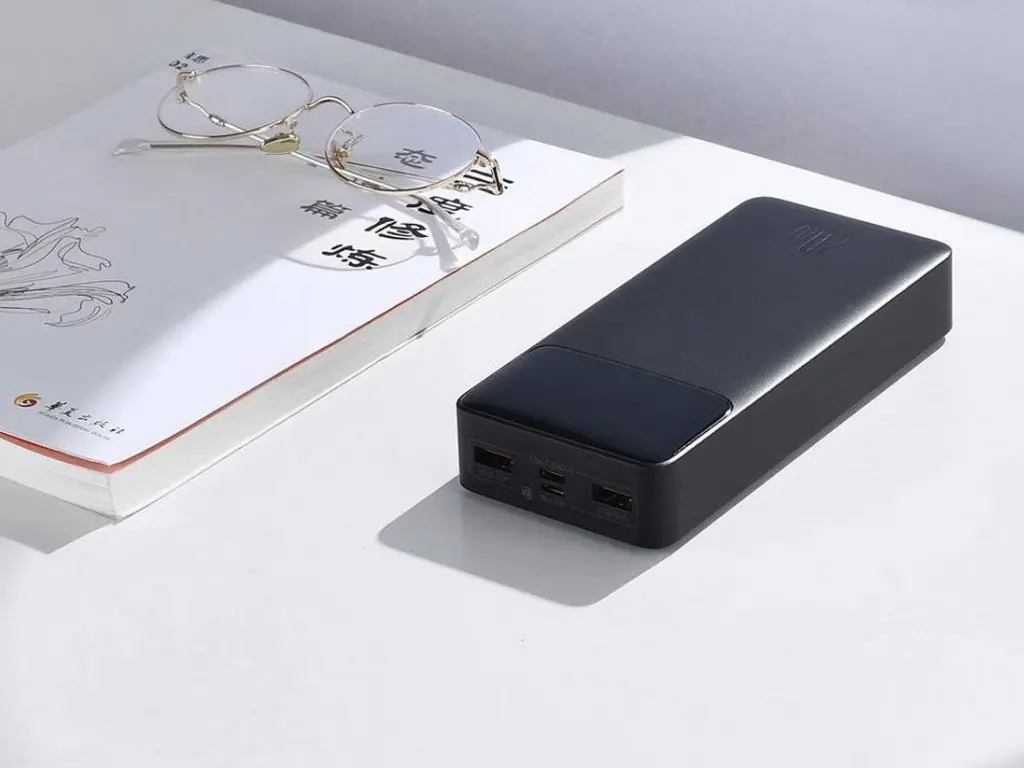 پاور بانک شارژ سریع 20 وات 20000 بیسوس Baseus Bipow Digital Display PPDB20K 20000mAh Power Bank (PPDML-M01)
