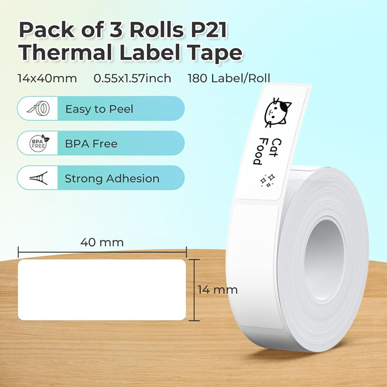 برچسب پرینتر لیبل زن حرارتی گرین لاین